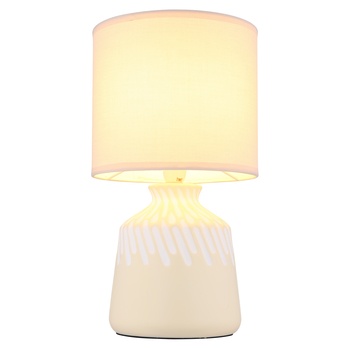Stolní lampa RELA světle žlutá 3