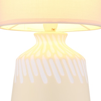 Stolní lampa RELA světle žlutá 4