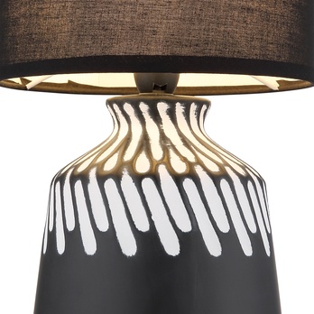 Stolní lampa RELA černá 4