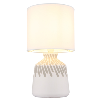 Stolní lampa RELA bílá 3