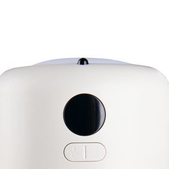 Závěsné LED svítidlo s ventilátorem RENA bílá/hnědá 5