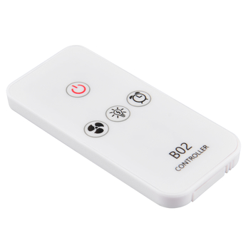 Závěsné LED svítidlo s ventilátorem RENA bílá/hnědá 6