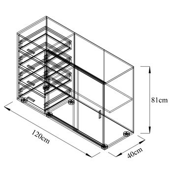 Komoda RENÉ II dub sonoma 5