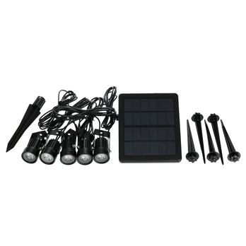 Venkovní solární LED svítidlo RETLUX RGL 119 černá 8