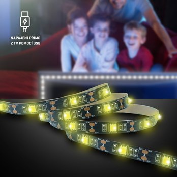 LED pásek RETLUX RLS 101 černá, 2x 50 cm 10