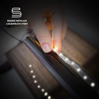 LED pásek RETLUX RLS 101 černá, 2x 50 cm 11