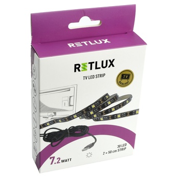 LED pásek RETLUX RLS 101 černá, 2x 50 cm 15