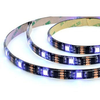 LED RGB pásek RETLUX RLS 102 černá, 2x 50 cm 2