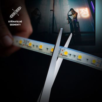 LED RGB pásek RETLUX RLS 102 černá, 2x 50 cm 27