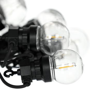 Dekorativní LED řetěz RETLUX teplá bílá, délka 5 m 5