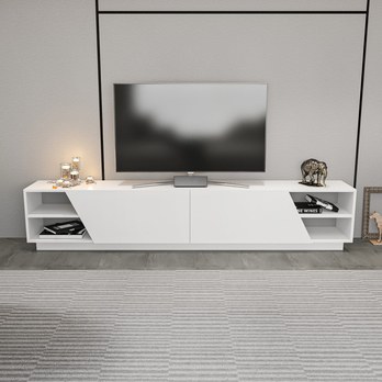 TV komoda  RHODES bílá 2