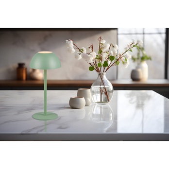 Stolní LED lampa RICARDO zelená 1