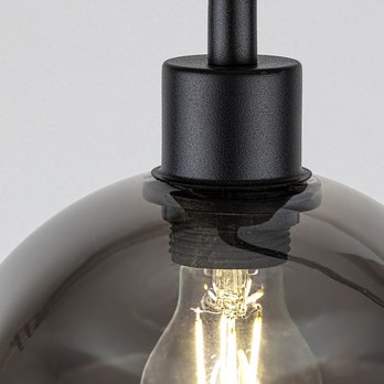 Stojací lampa RICARDO černá 3