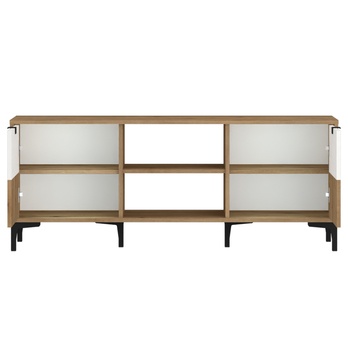 TV komoda RICKO F01 dub evoke/alpská bílá 1