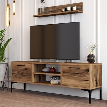 Obývací stěna RIGA ořech 1