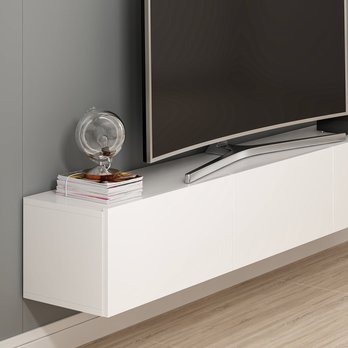 TV komoda RIGEL bílá 5