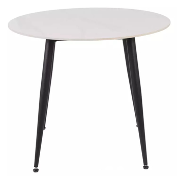 Jídelní stůl RION 2 bílá/černá, šířka 90 cm 1