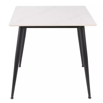 Jídelní stůl RION bílá/černá, šířka 80 cm 2