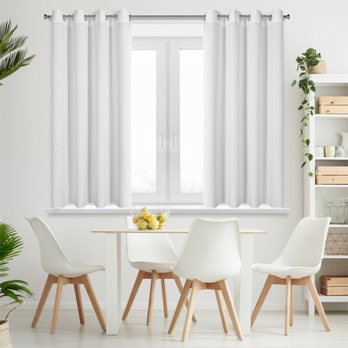 Závěs  RITA 2 bílá, 140x175 cm 2