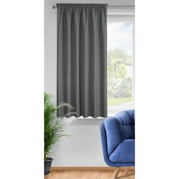 Závěs RITA 4 grafitová, 140x175 cm 1