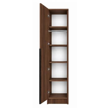 Šatní skříň RIVA 50 dub catania, výška 215 cm, hloubka 61 cm 2