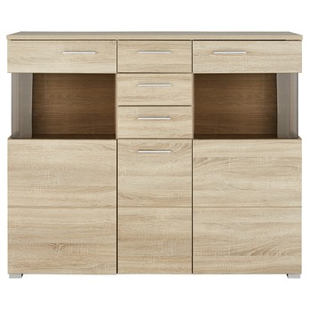 Komoda RIVA dub sonoma, šířka 138 cm 4