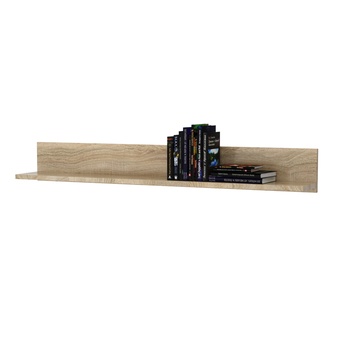 Nástěnná police RIVA dub sonoma, šířka 138 cm 2