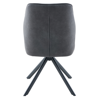 Jídelní židle RIZZIA antracitová 2