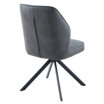 Jídelní židle RIZZIA antracitová 3