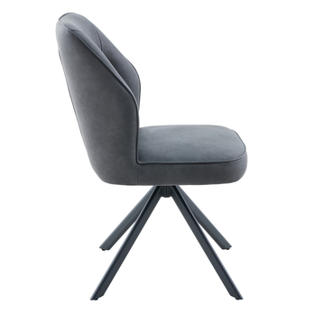 Jídelní židle RIZZIA antracitová 4