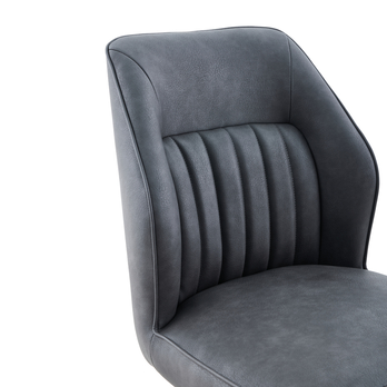 Jídelní židle RIZZIA antracitová 5