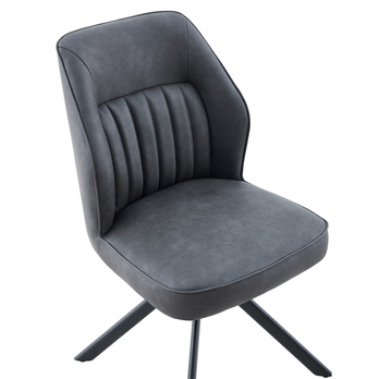 Jídelní židle RIZZIA antracitová 7
