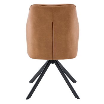 Jídelní židle RIZZIA hnědá 2