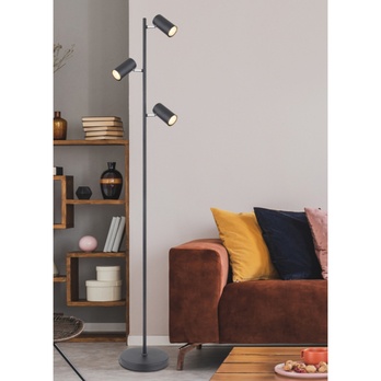 Stojací lampa ROBBY 6 matná černá 1