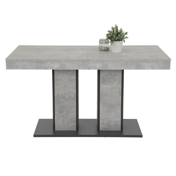 Jídelní set RODA beton/antracitová/šedá 1