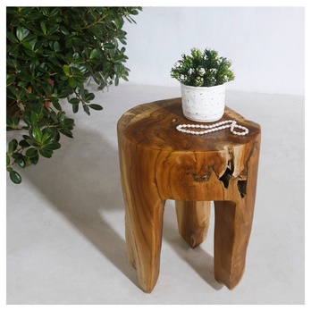 Přístavný stolek ROOT teak 1