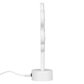 Stolní lampa ROSE bílá 4