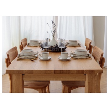 Jídelní stůl ROSSI dub, 140x90 cm 4