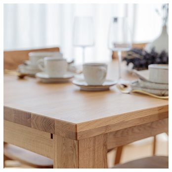 Jídelní stůl ROSSI dub, 140x90 cm 5