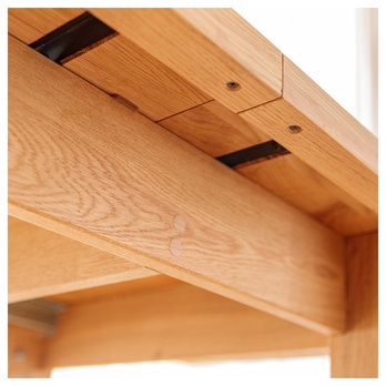 Jídelní stůl ROSSI dub, 140x90 cm 17