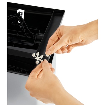 Odpadkový koš ROTHO PASO 40 stříbrná, 40 l 3