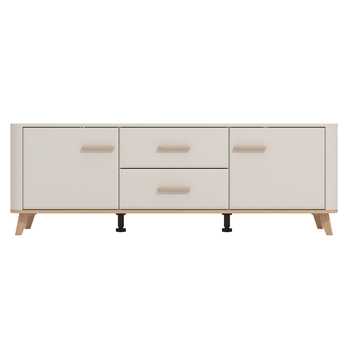 TV komoda ROWEN kašmírová/dub artisan, šířka 154 cm 3