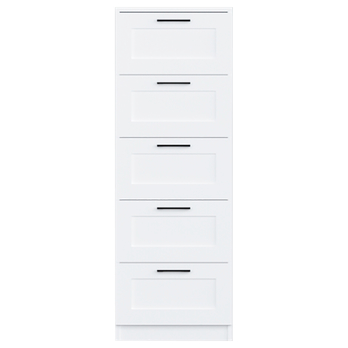 Komoda ROYAL 5 matná bílá 2