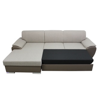Sedací souprava ROYAL MINI levá, světle hnědá 2