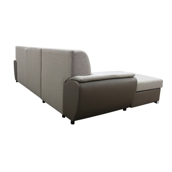 Sedací souprava ROYAL MINI levá, světle hnědá 4