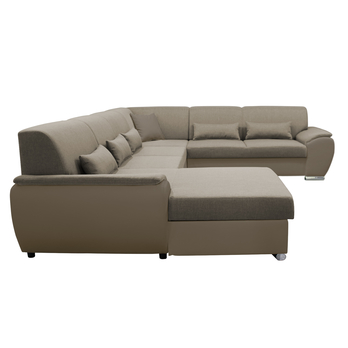 Sedací souprava ROYAL U levá, světle hnědá 4