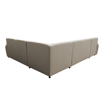 Sedací souprava ROYAL U levá, světle hnědá 5