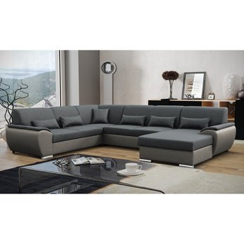 Sedací souprava ROYAL U pravá, šedá 1