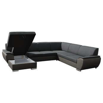 Sedací souprava ROYAL U levá, šedá 3