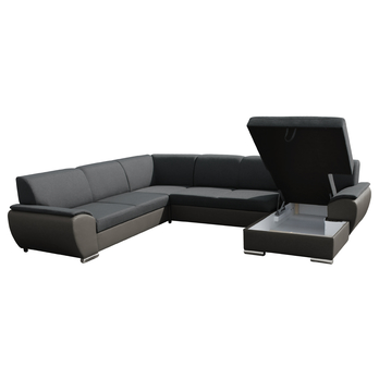 Sedací souprava ROYAL U pravá, šedá 3